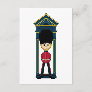 Carte RSVP de la Garde royale britannique