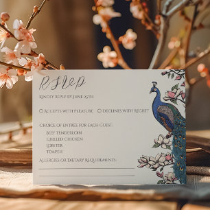 Carte RSVP Iivoire simple