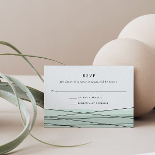Carte RSVP Linee Mer