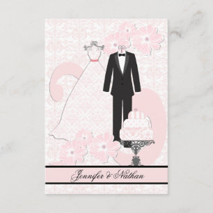 Carte RSVP mariage Atteint