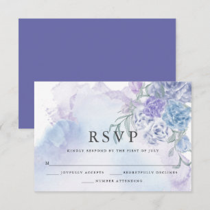Carte RSVP Rustique Floral