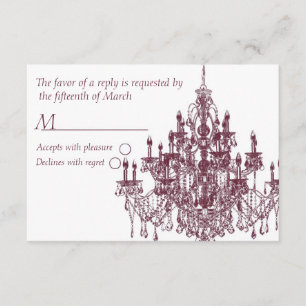 Carte Rsvp-TP de Chandee Amore