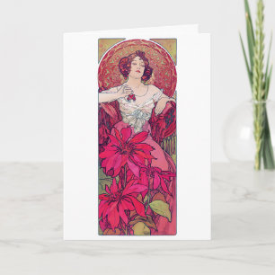 Carte Ruby (Quatre Bijoux), Alphonse Mucha