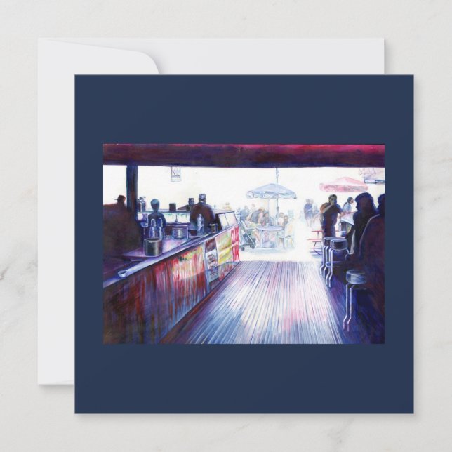 Carte Ruby's, Coney Island, New York (Devant)