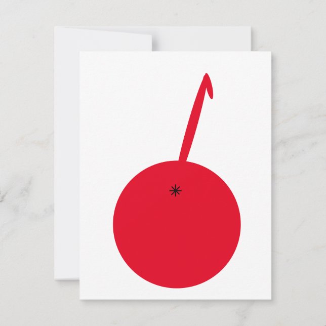 Carte Rude Red Feline (Dos)