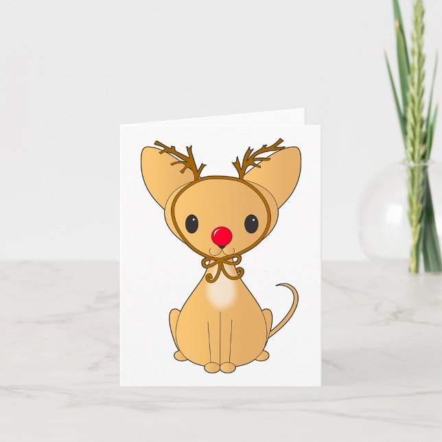 Carte Rudolf Chihuahua (Créateur téléchargé)