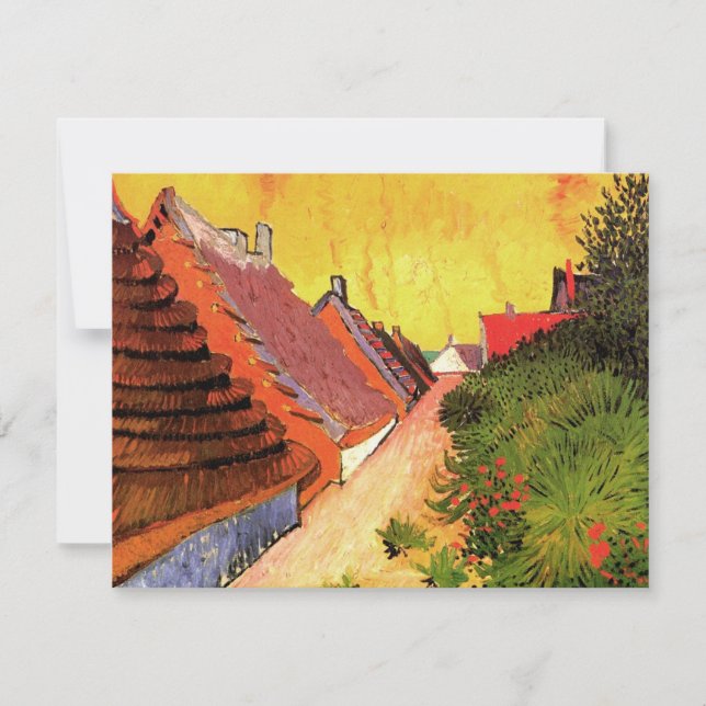 Carte Rue à Saintes Maries par Vincent van Gogh (Devant)
