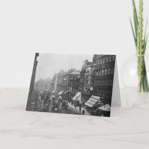 Carte Rue du marché, Manchester, c.1910