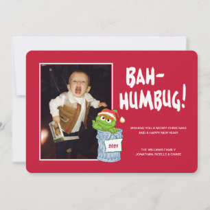 Carte Rue Sésame   Bah Humbug Oscar avec photo