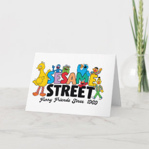 Carte Rue Sésame   Furry Friends depuis 1969