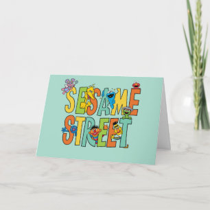 Carte Rue Sésame   Joyeux anniversaire