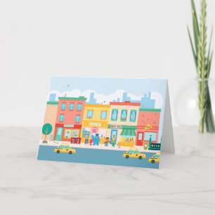 Carte Rue Sésame   Scène de rue Sésame