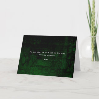 Carte Rumi Inspiration Avoir une citation de la foi