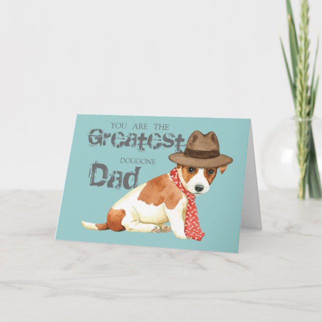 Carte Russell Terrier Papa (Devant)