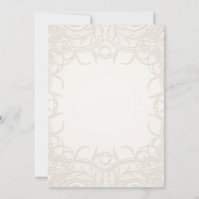 Carte Rustic Country Mason Jar Lace n Lavender Floral (Dos)