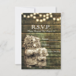 Carte Rustic Mason Jar R.S.V.P.