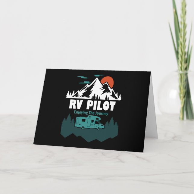 Carte RV Camping Camping Motorhome Voyage Vacances Cadea (Devant)