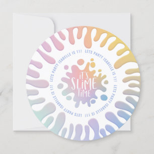 Carte Sa fête d'anniversaire à l'arc-en-ciel
