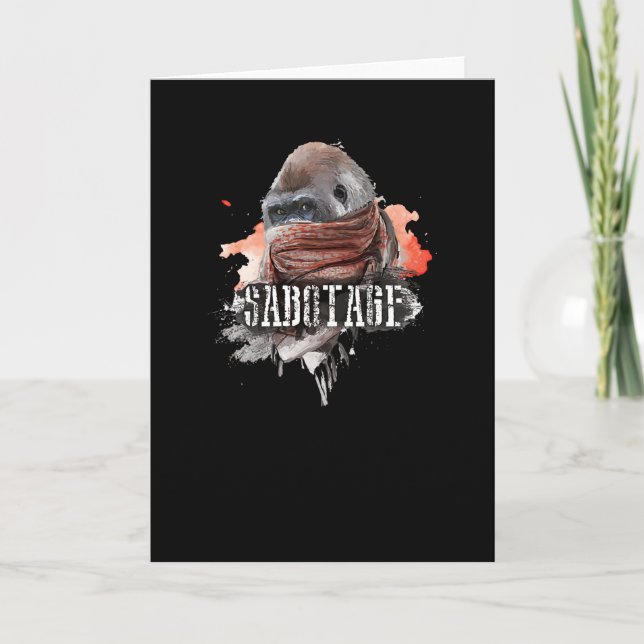 Carte Sabotage (Devant)