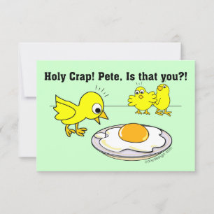 Carte Sacrée merde ! Pete, c'est toi ?