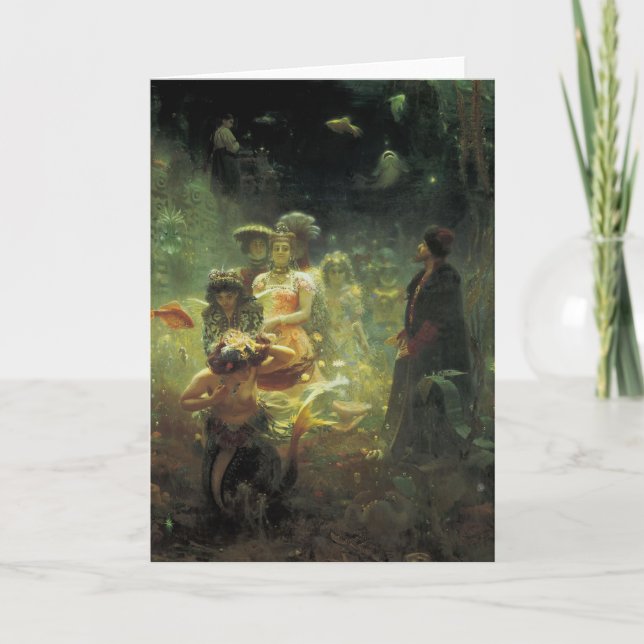 Carte Sadko dans le royaume sous-marin (Devant)