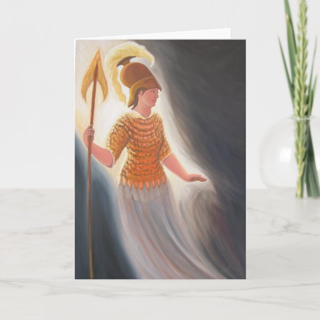 Carte Sagesse confrontant l'obscurité (Devant)