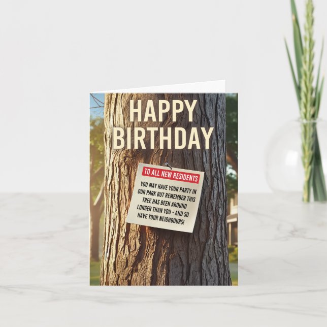 Carte Sagesse de l'arbre du voisinage (Devant)