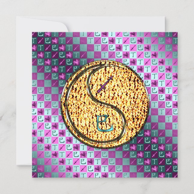 Carte Sagittarius & Fire Snake (Devant)