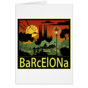 Carte Sagrada Familia Barcelone