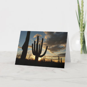 Carte Saguaro Sunset II Arizona