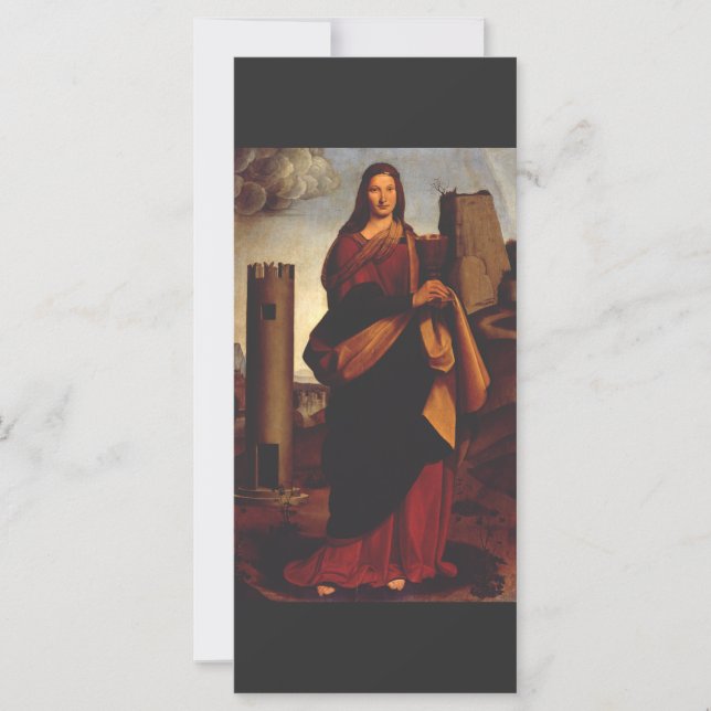 Carte Saint Barbara par Giovanni Antonio Boltraffic io (Devant)