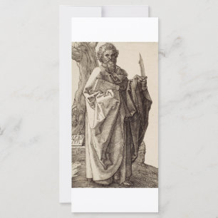 Carte Saint Barthélemy l'Apôtre Beaux-Arts