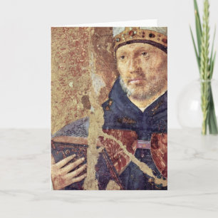 Carte Saint Benoît Détail Par Antonello Da Messina