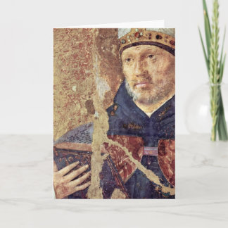 Carte Saint Benoît Détail Par Antonello Da Messina