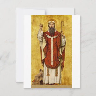 Carte Saint Boniface de Mayence - Patron des éducateurs