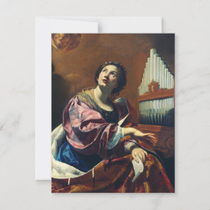 Carte Saint Cecilia Premium "Concert Céleste" Impression