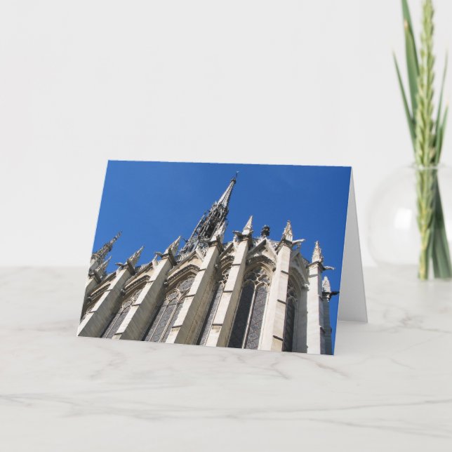 Carte Saint Chapelle Paris (Devant)