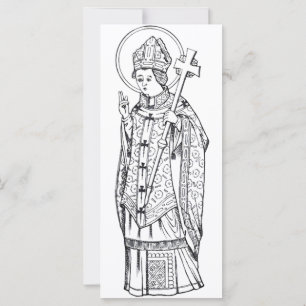 Carte Saint Deiniol Abbé et Évêque