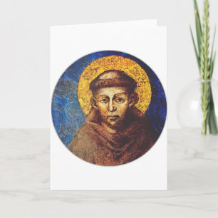 Carte Saint François d'Assise Le Cantique de la Création