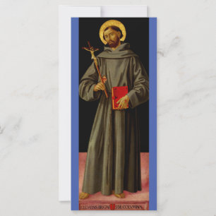 Carte Saint François d'Assise par Antoniazzo Romano