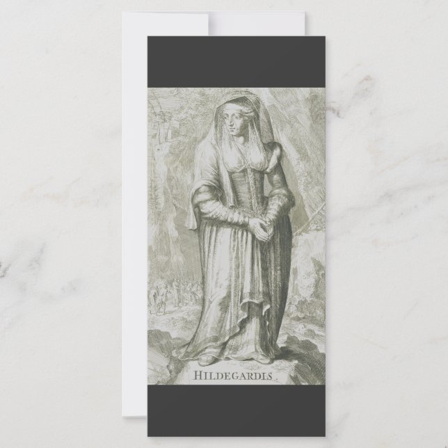 Carte Saint Hildegard de Bingen (Devant)