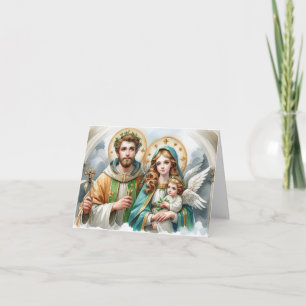 Carte Saint Joachim et l'infertilité Anne-Orthodoxe
