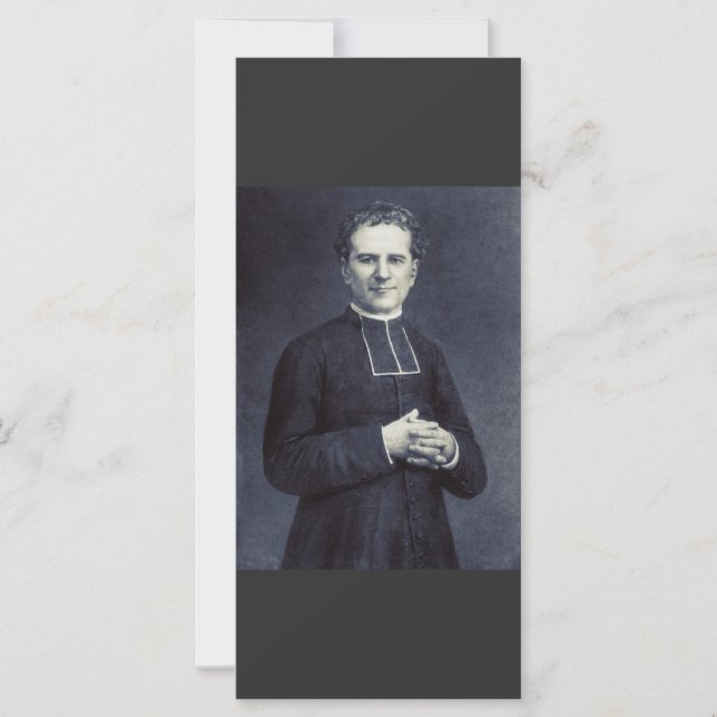 Carte Saint John Bosco Père et enseignant de la jeunesse (Devant)