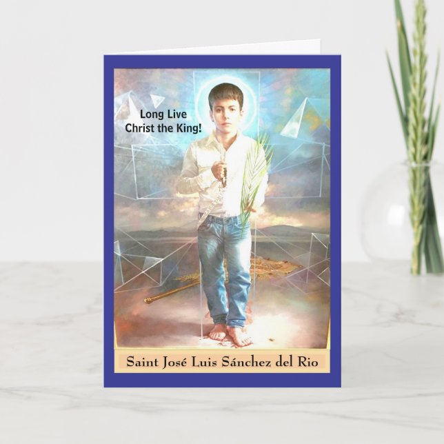 Carte Saint José Luis Sánchez del Rio (Devant)