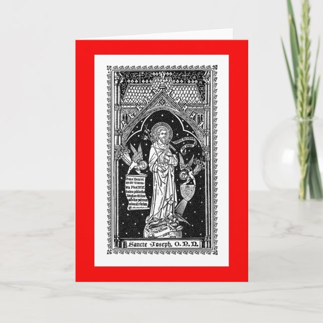 Carte Saint-Joseph, Patron de l'Église (DT 01) (Devant)