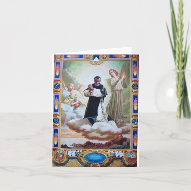 Carte Saint Martin De Porres (Devant)