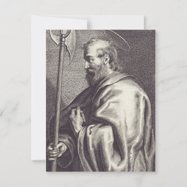 Carte Saint Matthieu l'Apôtre (Devant)