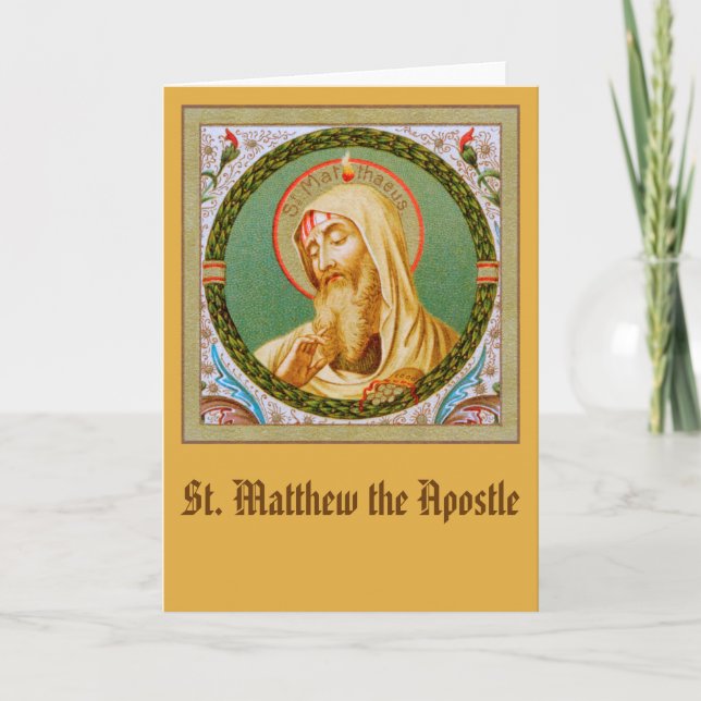 Carte Saint Matthieu l'Apôtre (JMAS 08) (Devant)