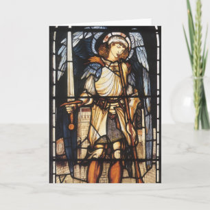 Carte Saint Michael par Sir Edward Coley Burne-Jones
