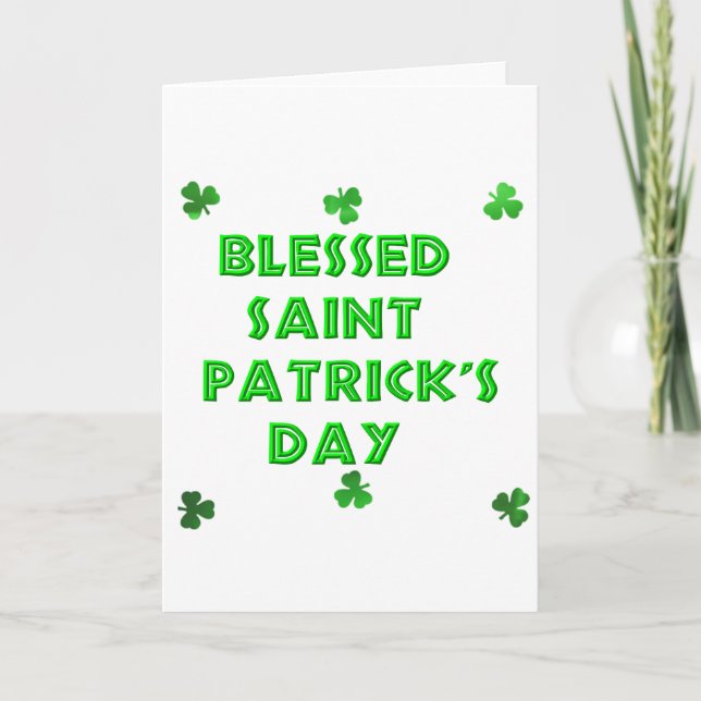 Carte Saint Patrick (2) (Devant)